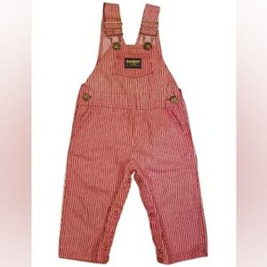 OshKosh B'gosh Red Striped Kids One Piece